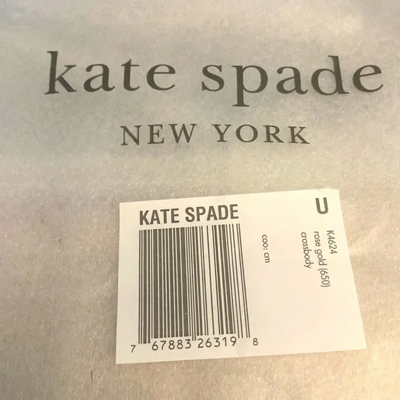 Kate Spade light pink glitter crossbody bag NWT  Kate Spade crossbody k4624 - Picture 3 of 6